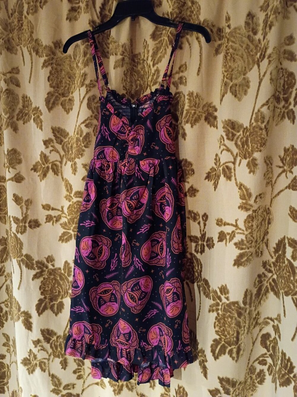 Sourpuss Creature Hi Lo Dolly Dress
